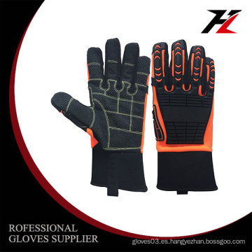 Guantes de seguridad industrial OEM de fibra micro